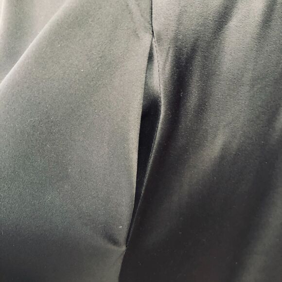 NBD Black Deep V-Neck Sexy Mini‎ Cocktail Slip Dress w Pockets NWT Size S - Picture 4 of 9